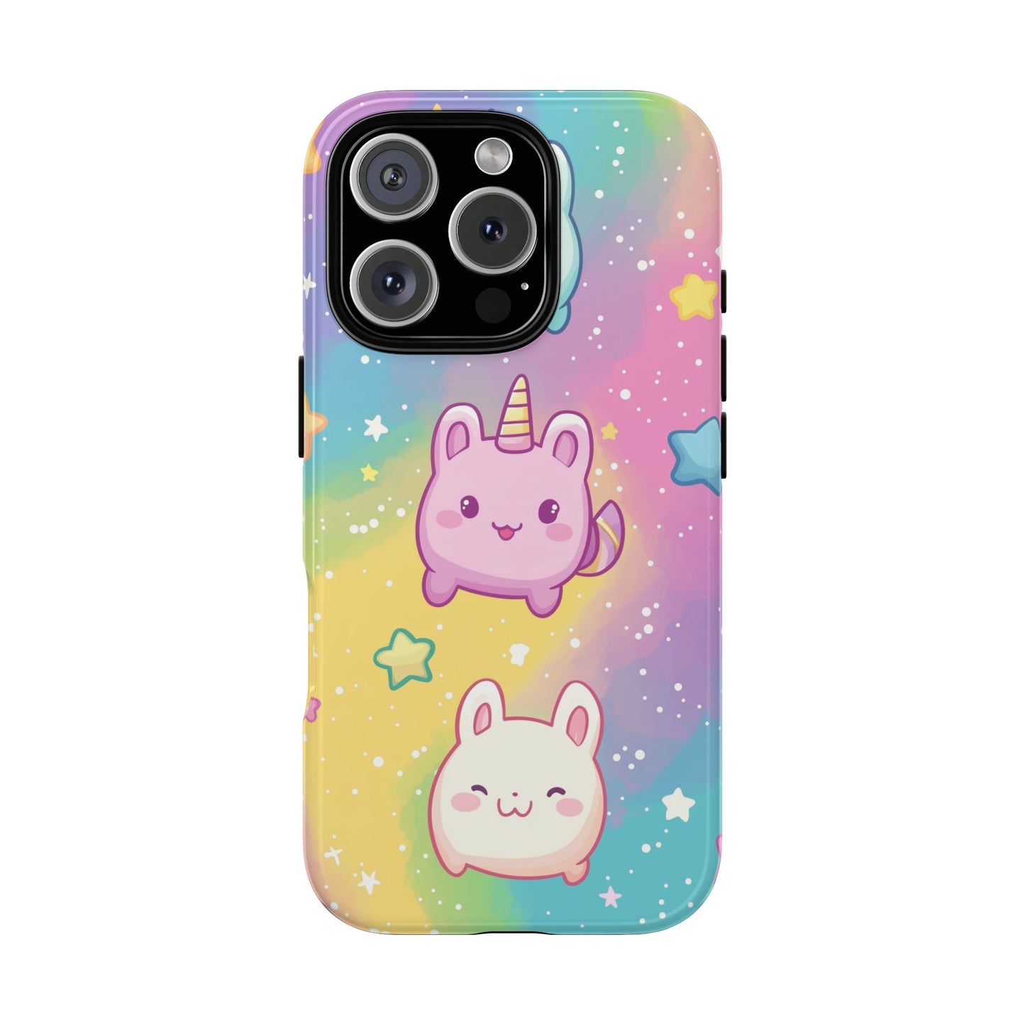 Pastel Unicorn Bunny Anime Phone Case for iPhone, Samsung, Google Pixel