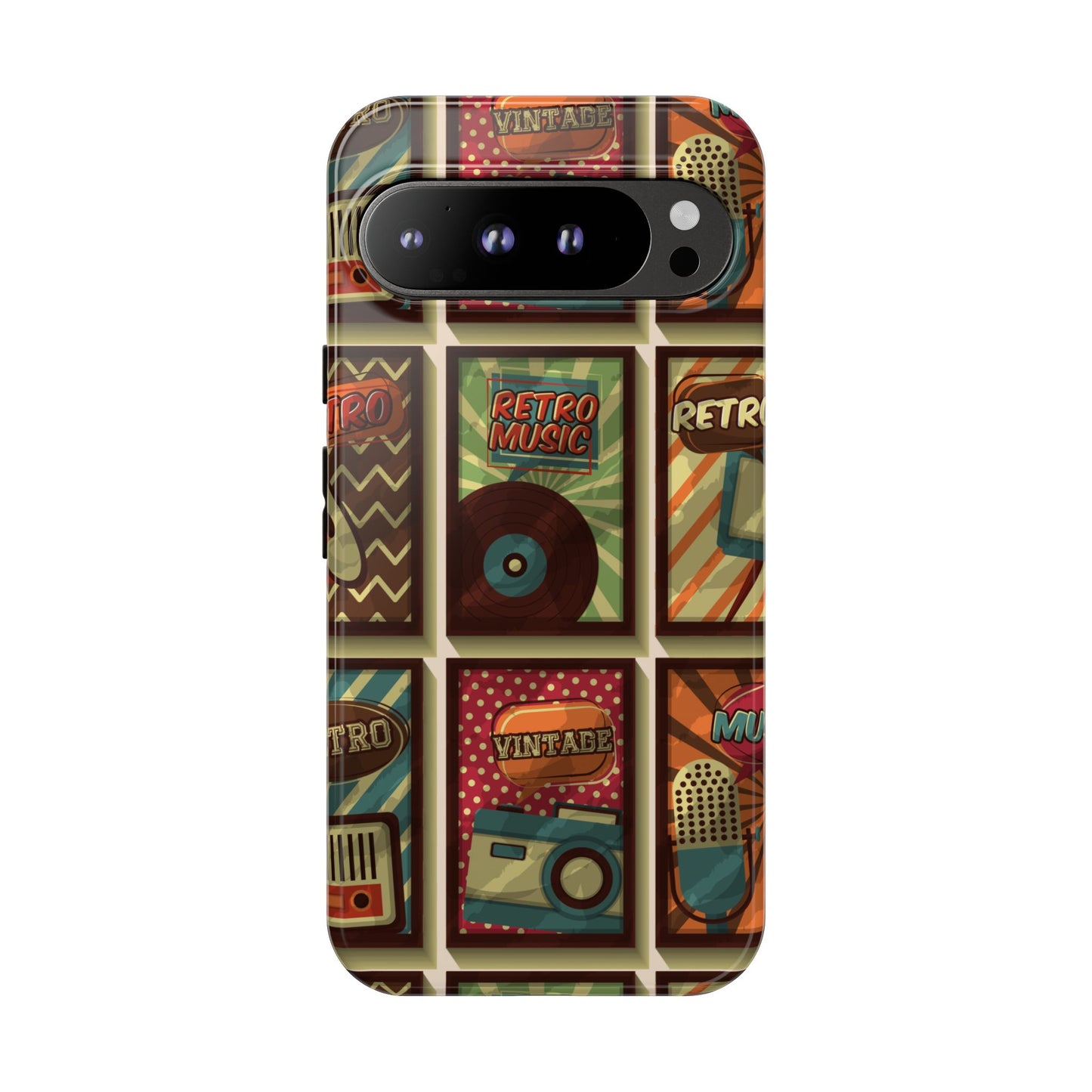 Retro Vintage Poster Phone Case β Aesthetic Nostalgic Design for iPhone, Samsung & Google Pixel