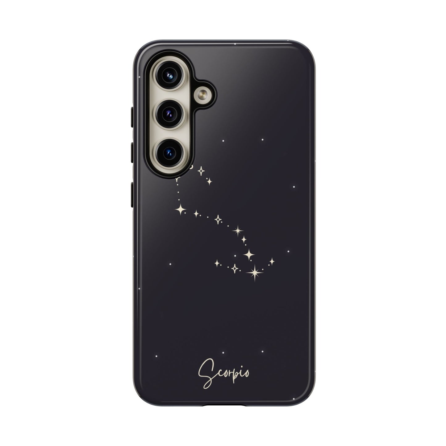 Scorpio Zodiac Night Sky Case – Mysterious Star Pattern – Cosmic Style for iPhone, Samsung & Google Pixel