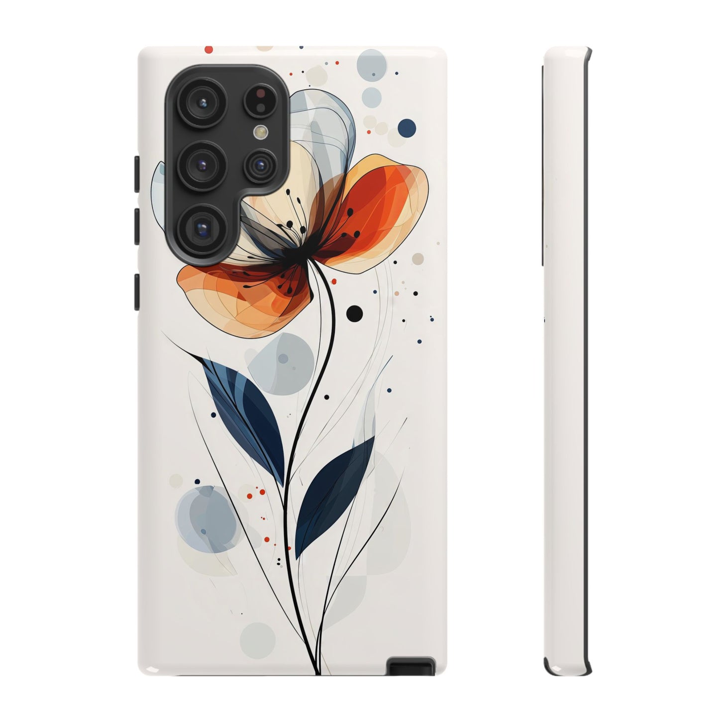 Bloom in Motion – Artistic Floral Phone Case for iPhone, Pixel & Samsung