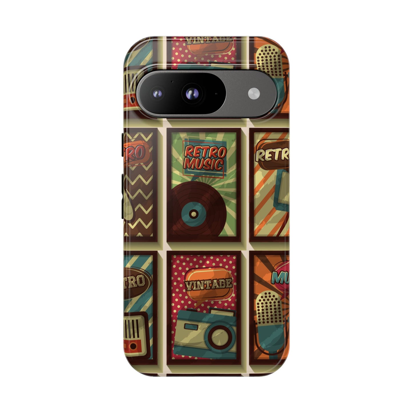 Retro Vintage Poster Phone Case β Aesthetic Nostalgic Design for iPhone, Samsung & Google Pixel