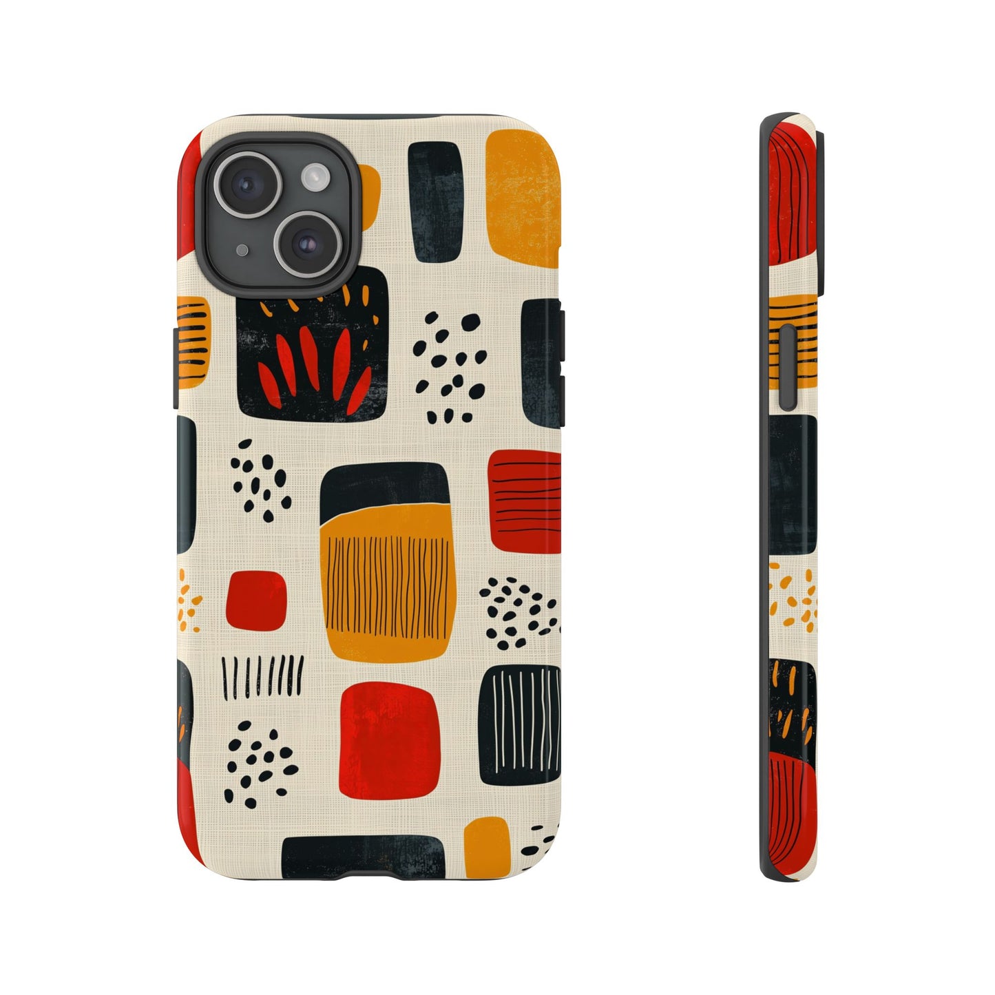 Boho Vibes – Abstract Tribal Pattern Phone Case for iPhone, Pixel & Samsung