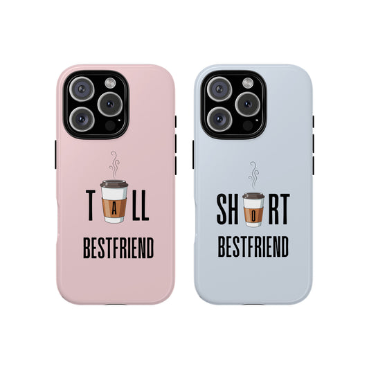 Tall & Short Bestfriend – Matching Phone Case Set for iPhone, Samsung & Google Pixel