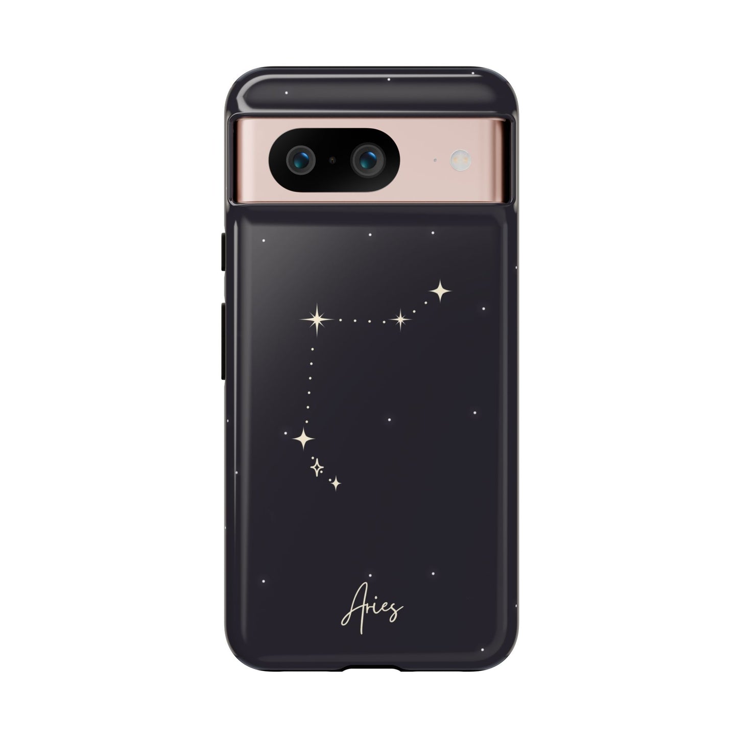 Aries Zodiac Starry Phone Case – Cosmic Style for iPhone, Samsung & Google Pixel