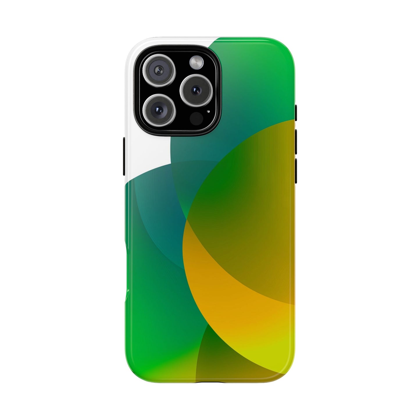 Verdant Bloom – Abstract Gradient Phone Case for iPhone, Samsung & Pixel