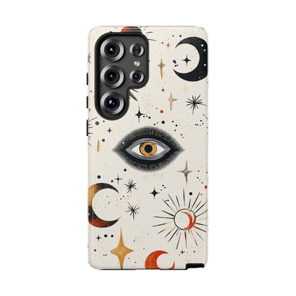 Mystic Moon & Stars Boho Phone Case for iPhone, Pixel & Samsung