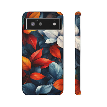 Autumn Midnight Leaves | Luxe Floral Phone Case for iPhone, Pixel & Samsung