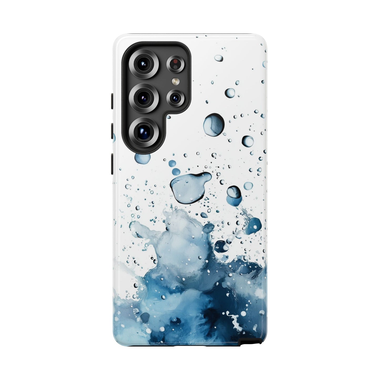 Aqua Burst Watercolor Phone Case for iPhone, google Pixel & Samsung
