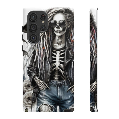 Skull Queen – Gothic Skeleton & Dark Grunge Mobile Cover