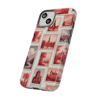 Vintage Postcard Stamps Phone Case