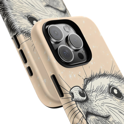 Starlit Wonder: Curious Critter in the Cosmos Phone Case for iPhone, Samsung & Pixel