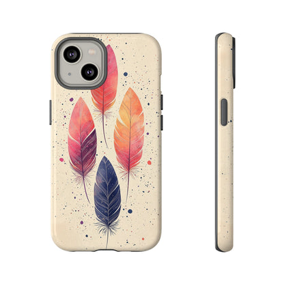 Boho Feather Dance Phone Case for iPhone, Pixel & Samsung