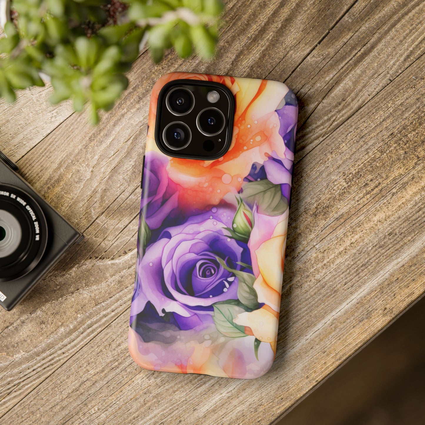 Elegant Rose Blossom Mobile Case
