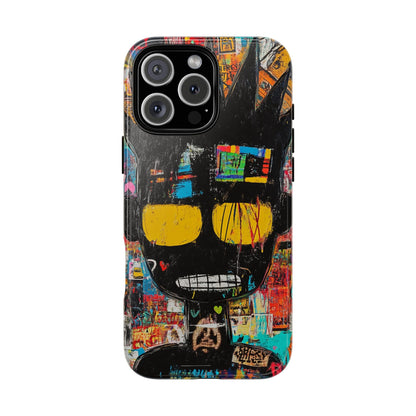 Jean-Michel Basquiat Phone Case – Contemporary Art Design - iPhone, Samsung & Google Pixel Cover - Artistic Painting Case,  Art Lover Gift