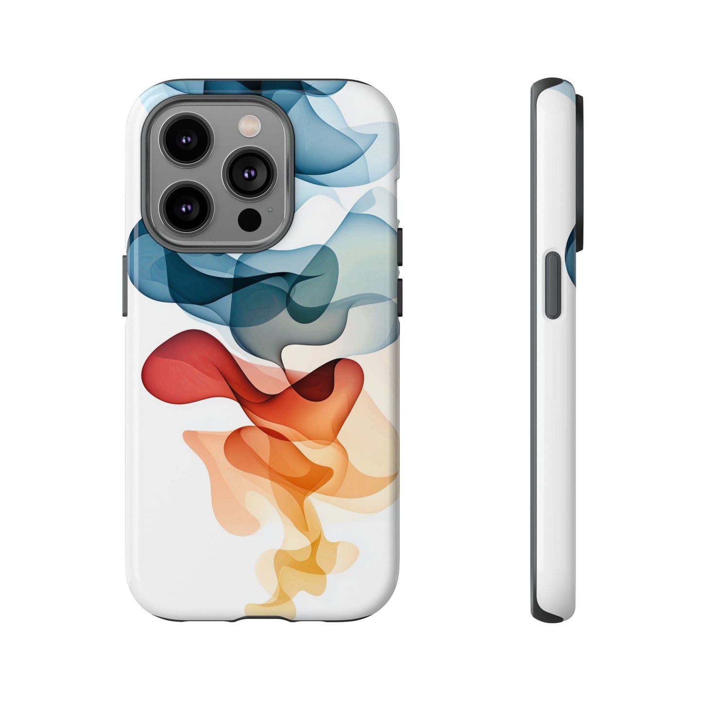 Color Drift – Modern Abstract Phone Case for iPhone, Samsung & Pixel