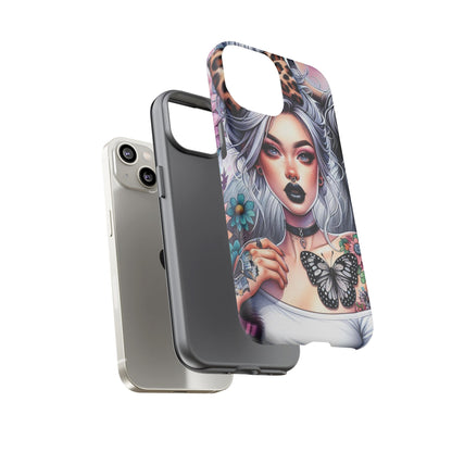 Wild Spirit – Gothic Chic & Nature Fusion Mobile Cover