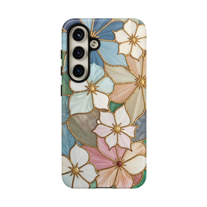 Floral Symphony: Stained Glass Elegance