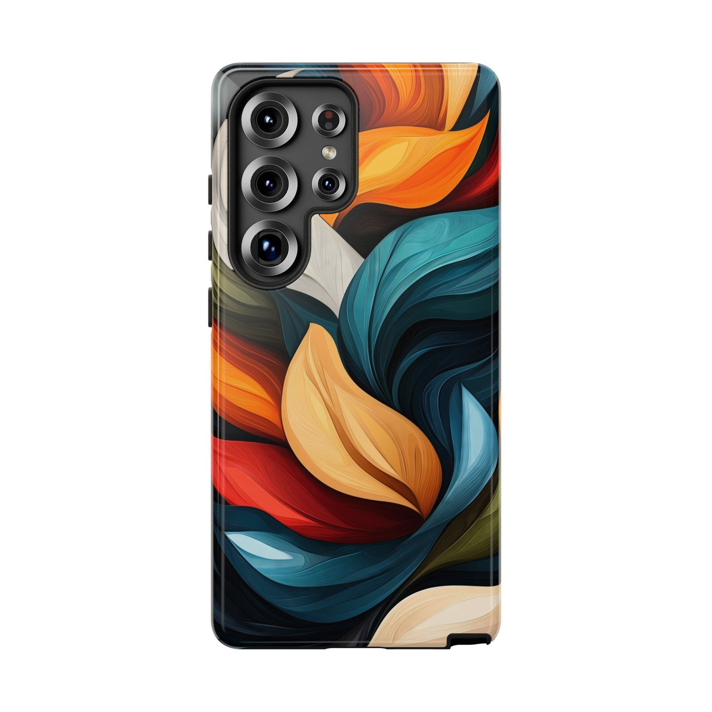 Floral Flow Abstract Phone Case – Nature-Inspired Design for iPhone, Google Pixel & Samsung