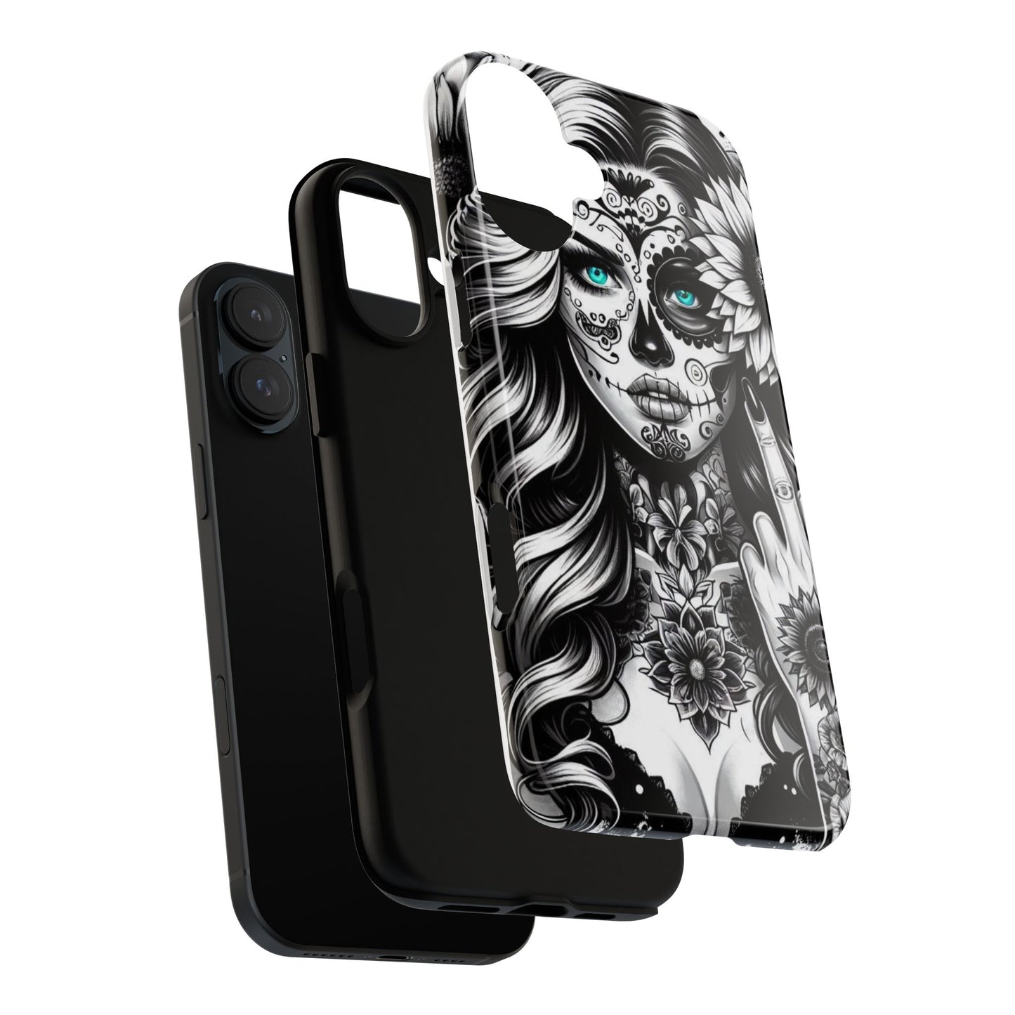 La Rebel – Day of the Dead Gothic Attitude Mobile Cover
