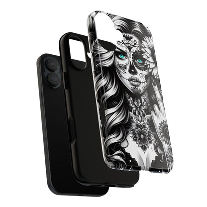 La Rebel – Day of the Dead Gothic Attitude Mobile Cover
