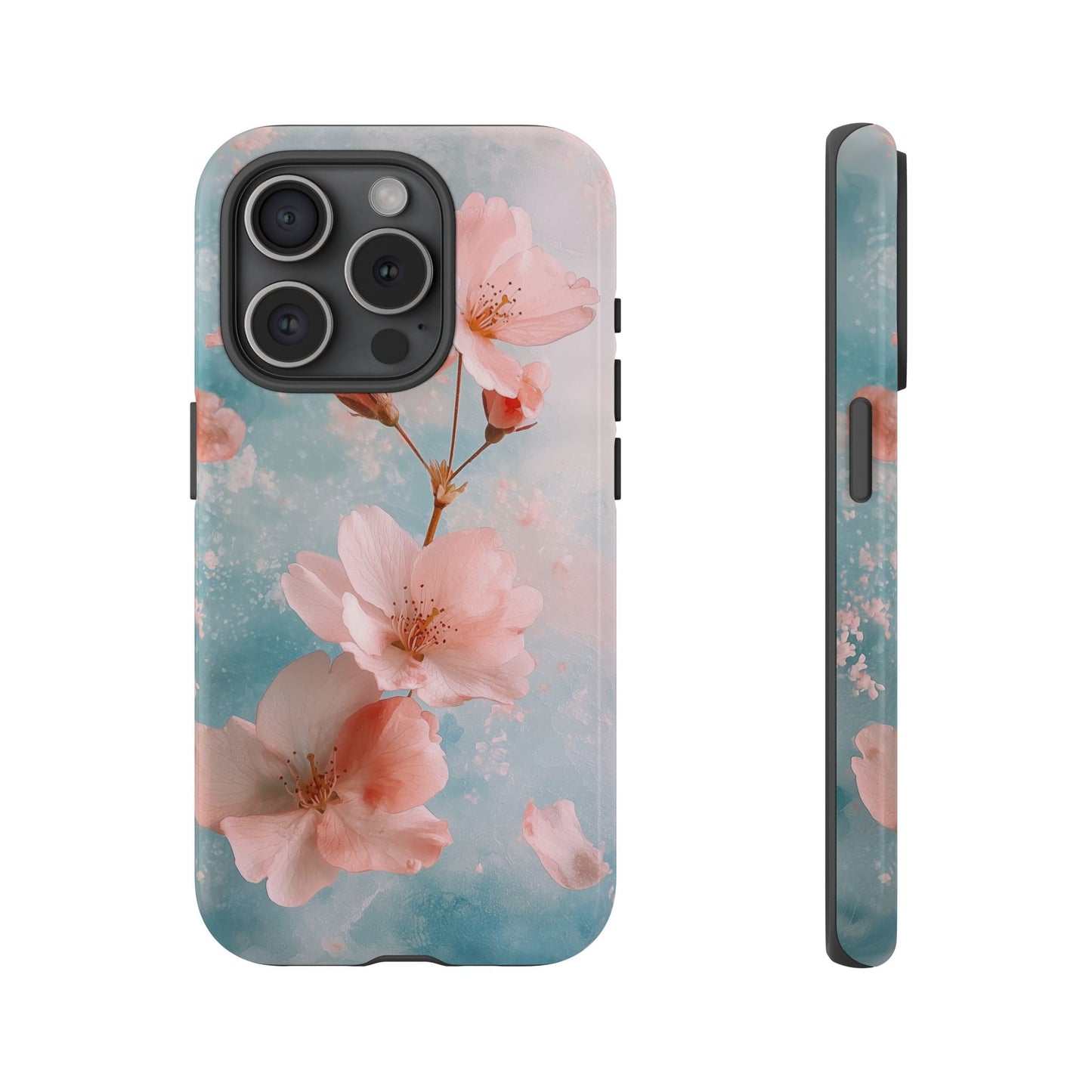 Sakura Sky Watercolor Phone Case for iPhone, google Pixel & Samsung