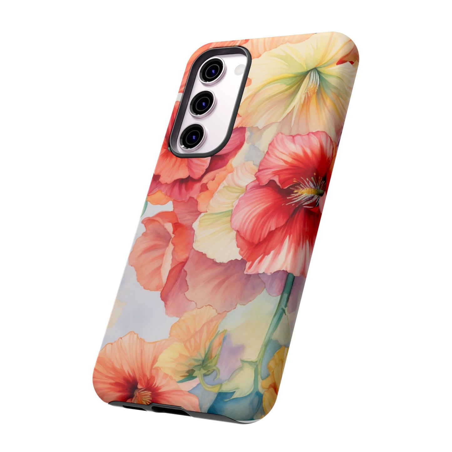 Floral Harmony Watercolor Mobile Case