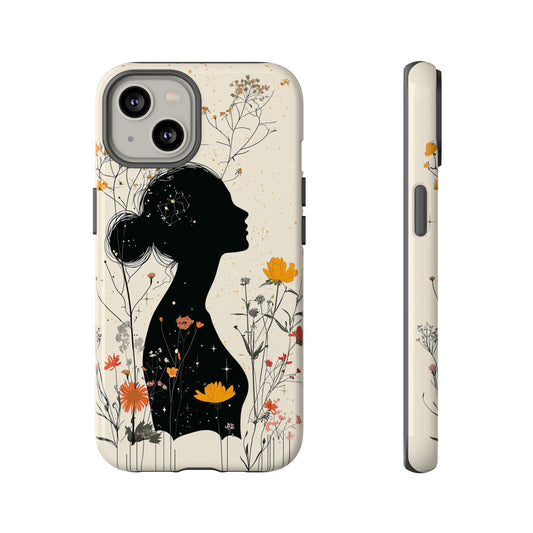 Celestial Bloom Boho Phone Case for iPhone, Pixel & Samsung