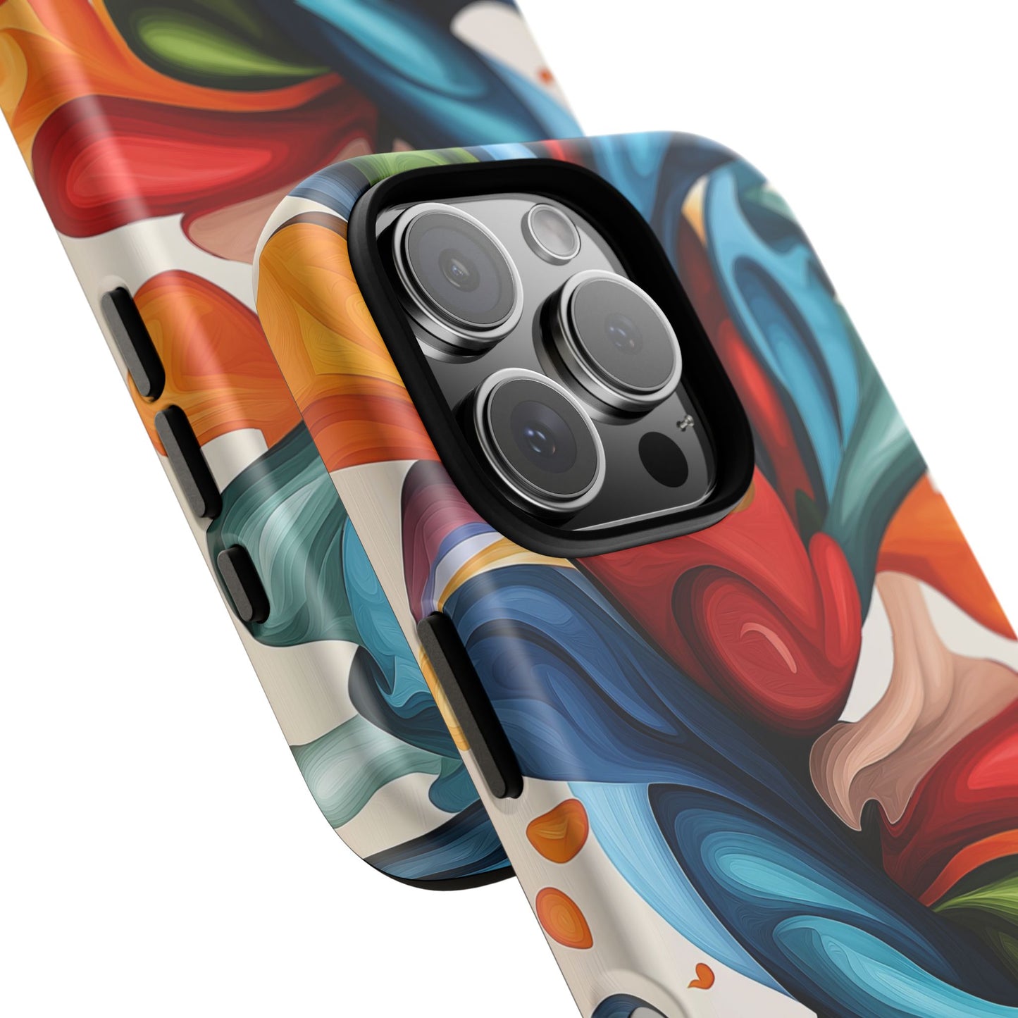 Chromatic Swirl – Abstract Expression Phone Case for iPhone, Samsung & Pixel