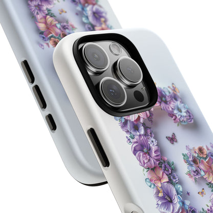 Floral Letter G Phone Case – Personalized Aesthetic Cover for iPhone, Samsung & Google Pixel
