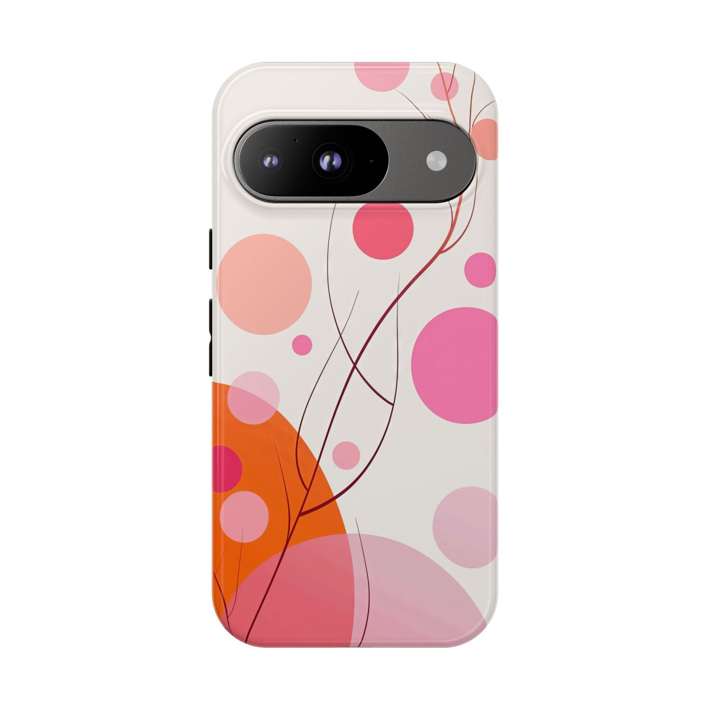 Blush Bloom – Abstract Floral Phone Case for iPhone, Samsung & Pixel