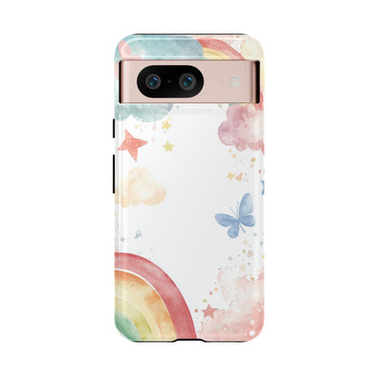 Dreamy Skies & Rainbows Watercolor Phone Case for iPhone, google Pixel & Samsung
