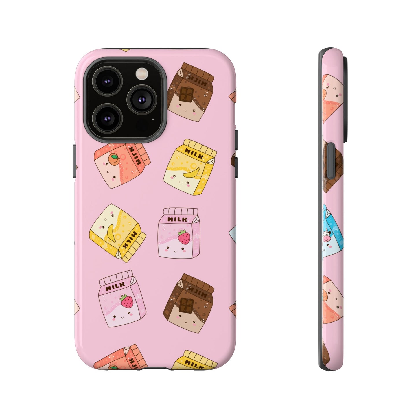 Kawaii Milk Carton Phone Case for iPhone, Google Pixel, Samsung