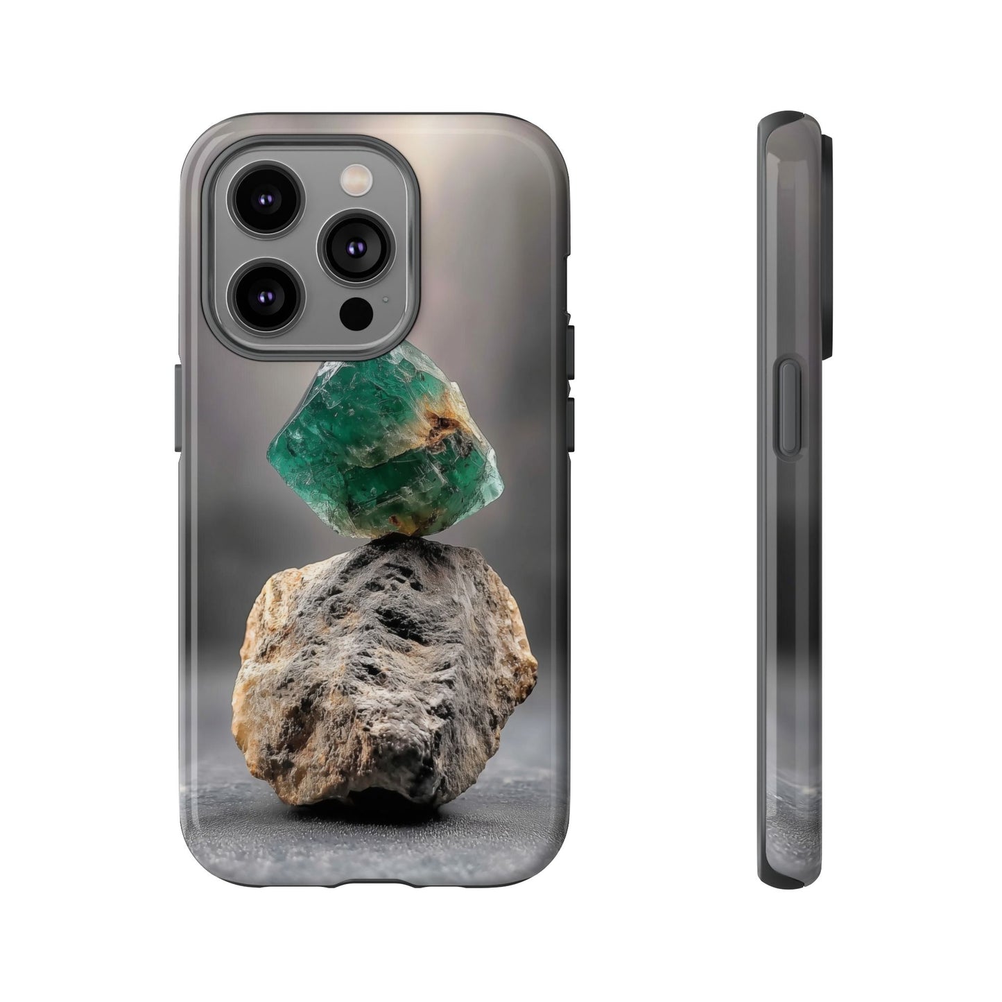 Balanced Emerald Phone Case for iPhone, Samsung & Google Pixel