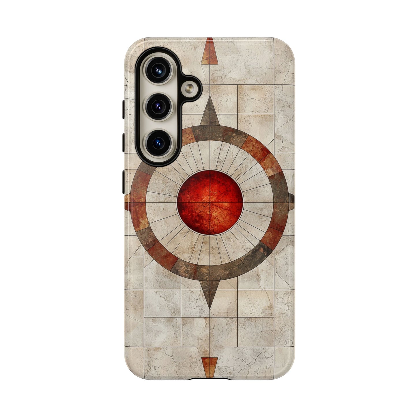 Boho Stone Compass Phone Case for iPhone, Pixel & Samsung