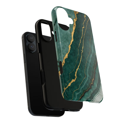 Jade Green Marble Case Design