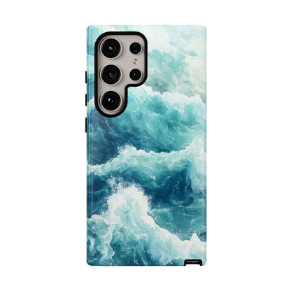Seafoam Serenity Watercolor Phone Case for iPhone, google Pixel & Samsung