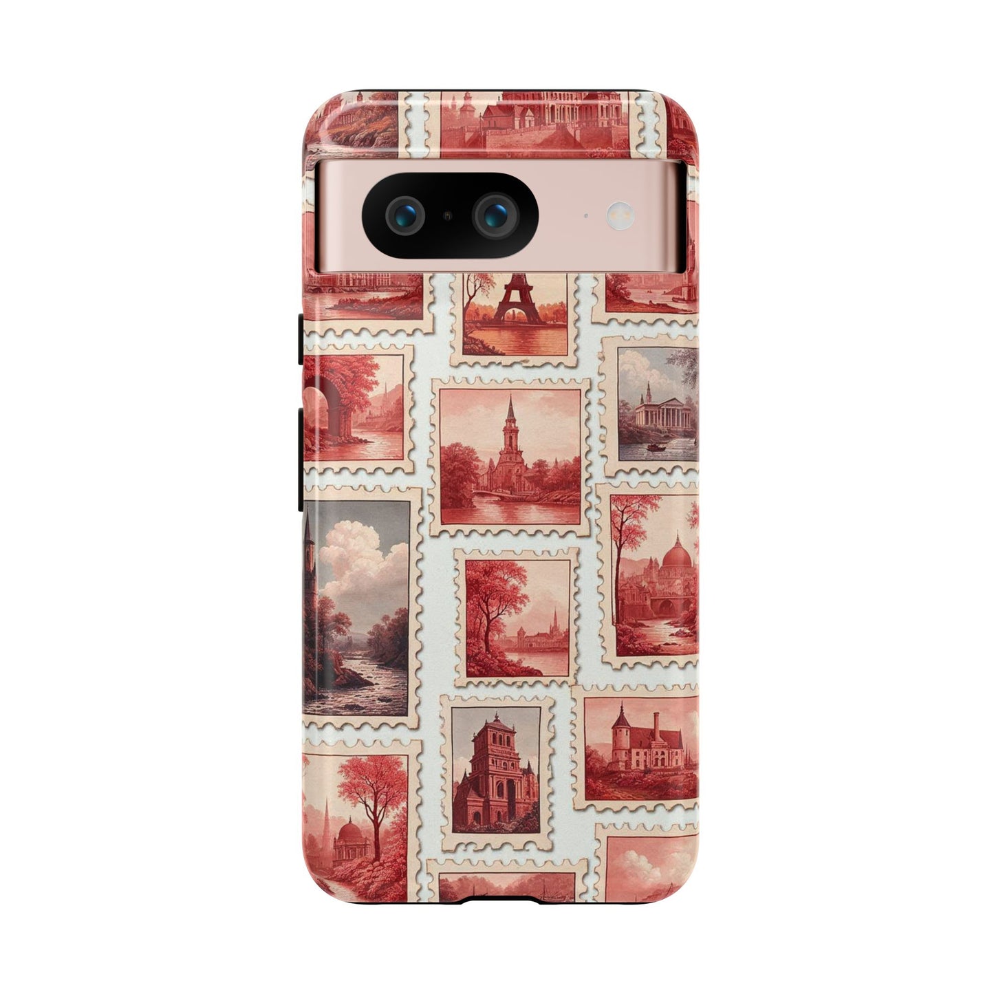 Vintage Postcard Stamps Phone Case