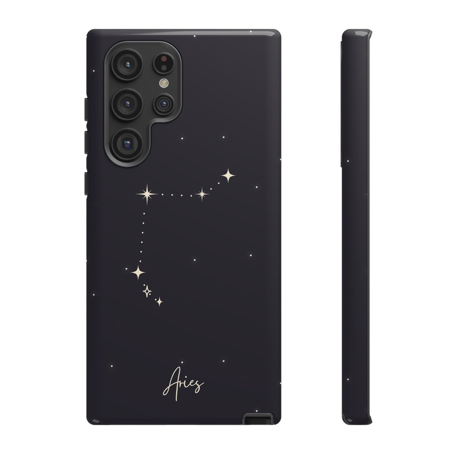 Aries Zodiac Starry Phone Case – Cosmic Style for iPhone, Samsung & Google Pixel