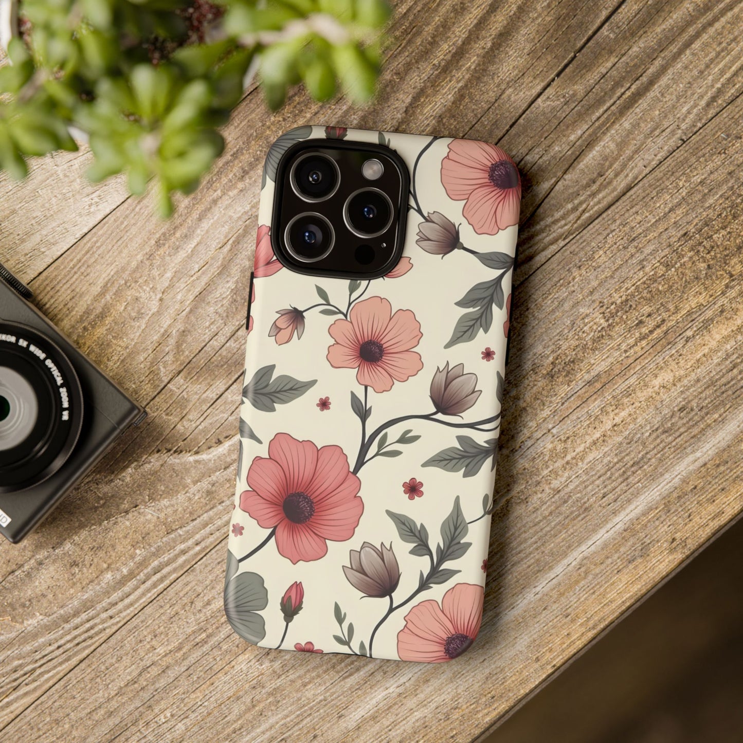 Floral Iphone Case, Botanical Pattern Design