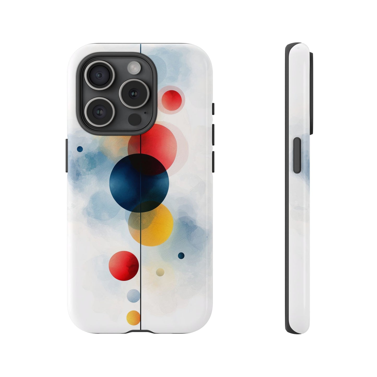 Celestial Balance – Watercolor Abstract Phone Case for iPhone, Samsung & Pixel