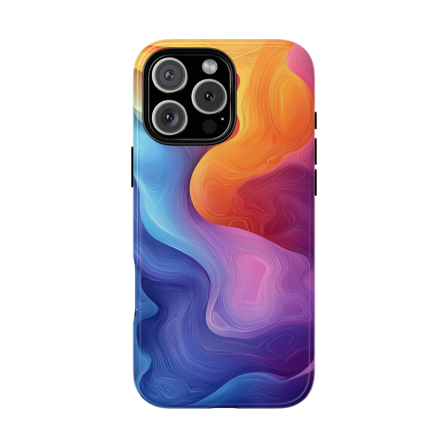 Aurora Flow Watercolor Phone Case for iPhone, google Pixel & Samsung