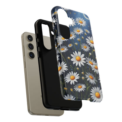 Witchy Daisy Flowers Phone Case Vintage Botanical Cover