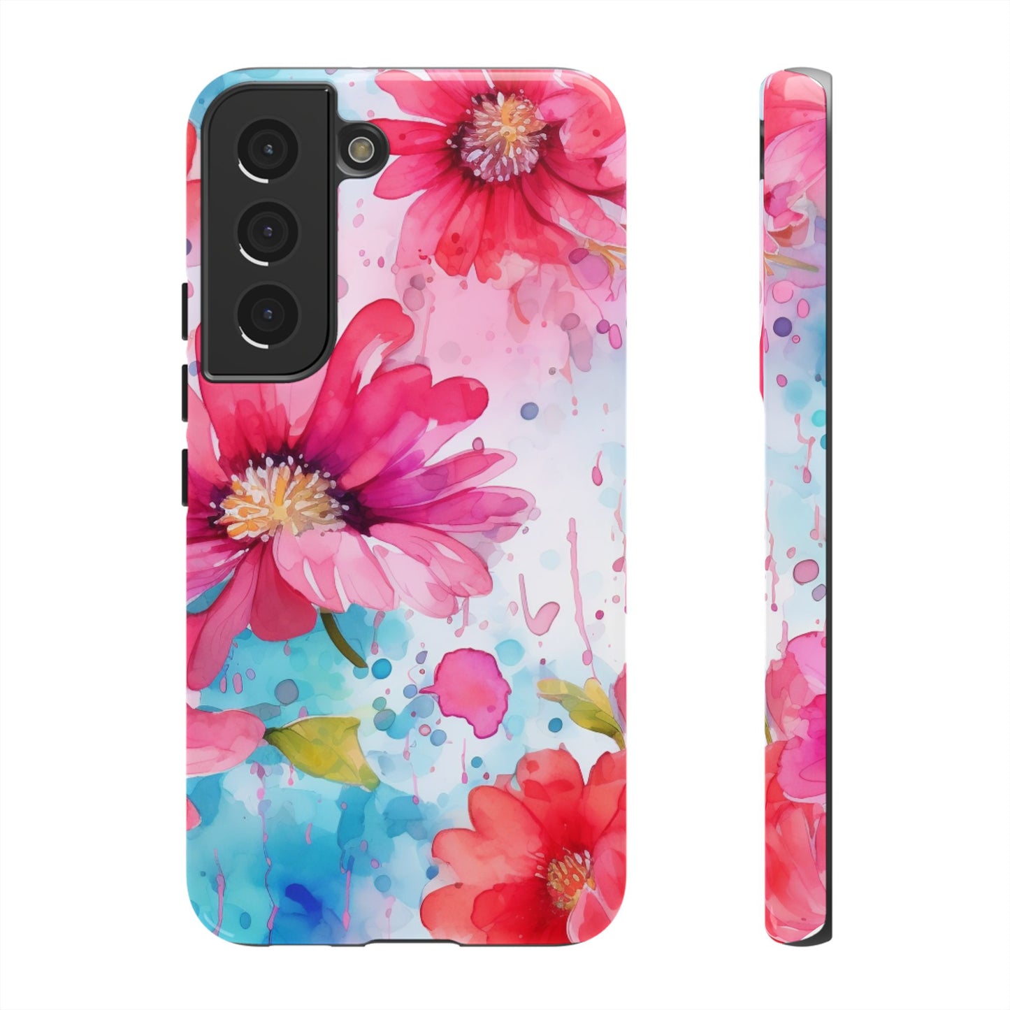 Watercolor Bloom Floral Mobile Case