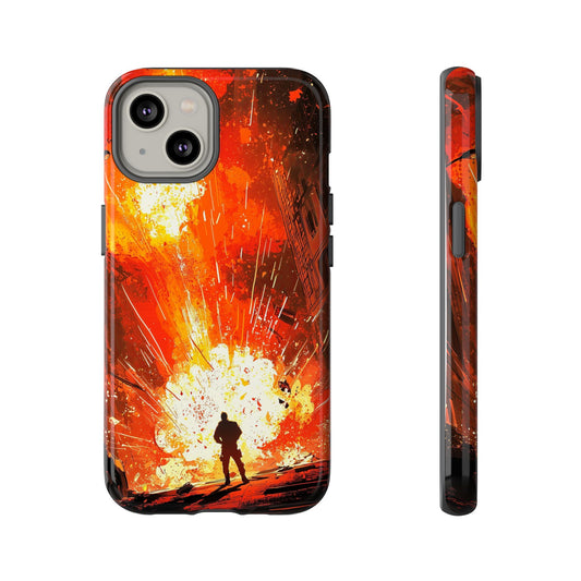 Last Man Standing | Explosion Hero Phone Case for iPhone, Samsung & Pixel