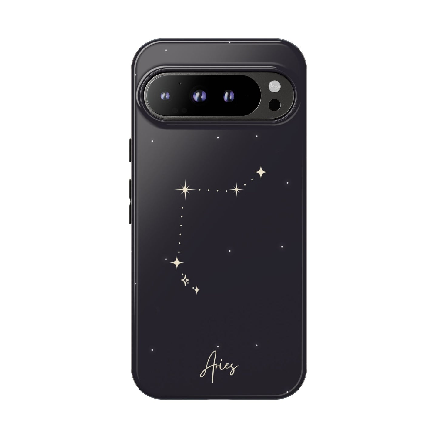 Aries Zodiac Starry Phone Case – Cosmic Style for iPhone, Samsung & Google Pixel