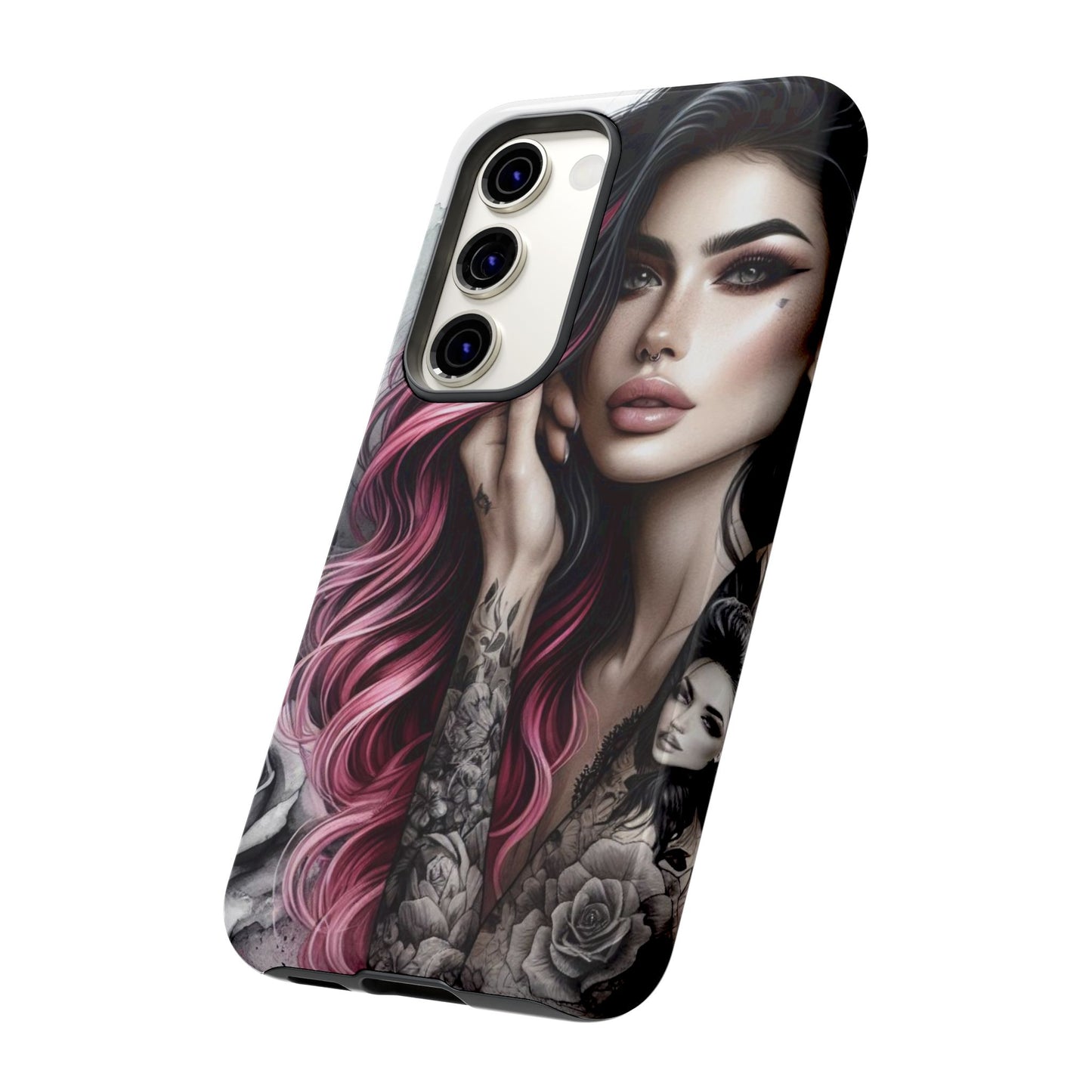 Tattooed Elegance – Gothic Art Mobile Cover