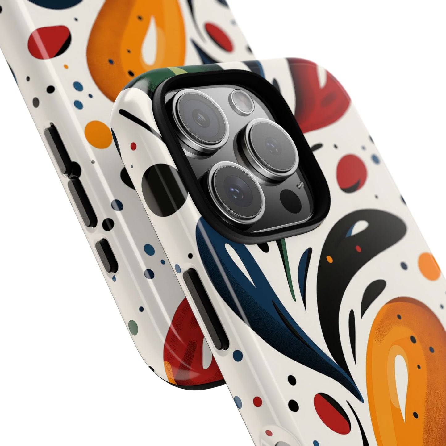 Fluid Pop Abstract Phone Case – Space-Inspired Art for iPhone, Samsung & Pixel