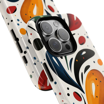 Fluid Pop Abstract Phone Case – Space-Inspired Art for iPhone, Samsung & Pixel