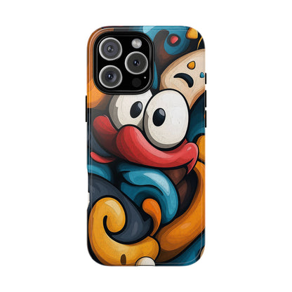 Funky Eyes – Playful Pop Abstract Phone Case for iPhone, Samsung & Pixel