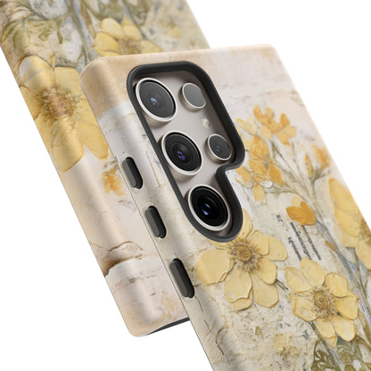 Vintage Botanical Floral Mobile Case